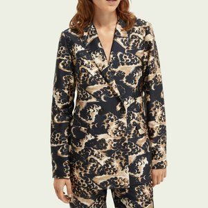 Scotch & Soda Printed Blazer